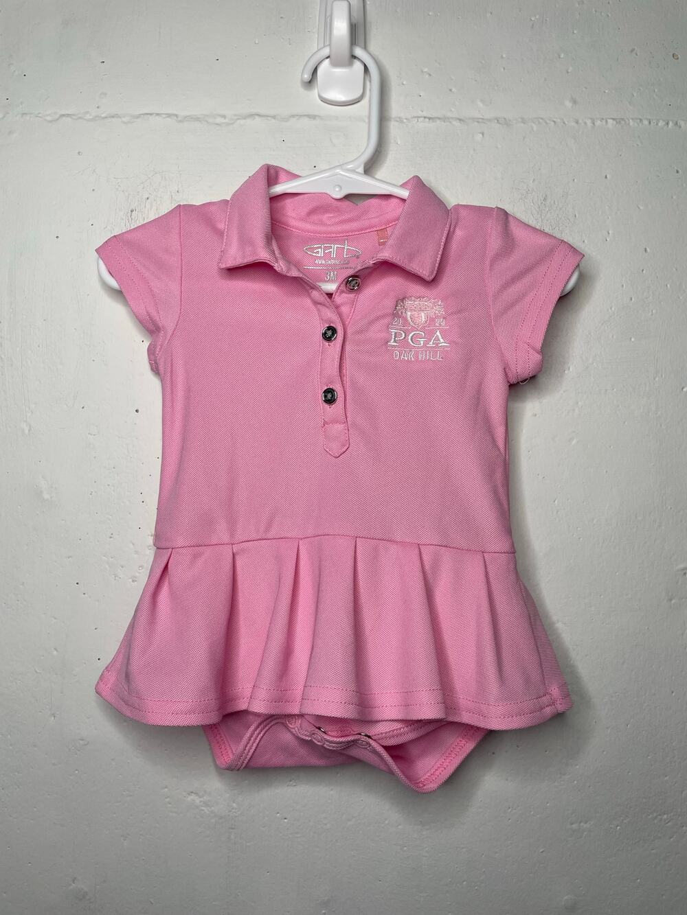 GARB PGA Oak Hill 2023 Rochester Golf Girls Pink 0-3 Months One Piece Skirt